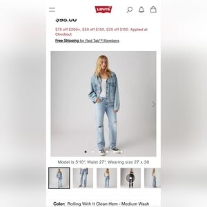 Levi's 501 90's Women's Jeans